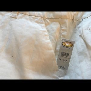 White on white pants